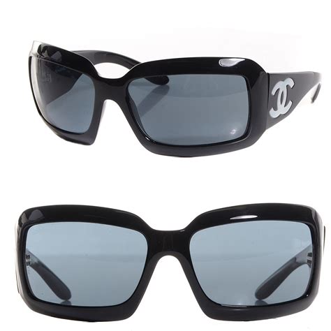 chanel 5076h black|CHANEL Mother of Pearl CC Sunglasses 5076.